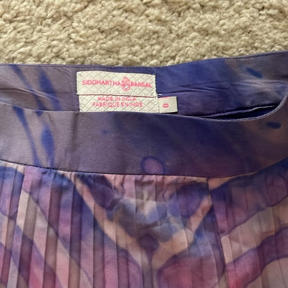 Anthropologie Purple Maxi Skirt - Picture 5 of 8